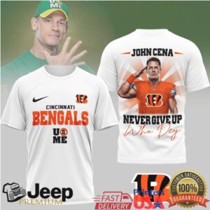 Cincinnati BengalsOfficial NFL John Cena Fan 3D Shirt