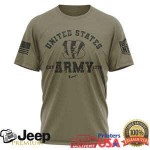 Cincinnati BengalsOfficial NFL Once A Soldier Always A Soldier 3D Shirt Cincinnati BengalsOfficial NFL Once A Soldier Always A Soldier 3D Shirt