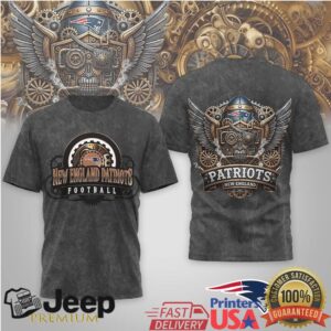 New England Patriots Official NFL Steampunk T shirt