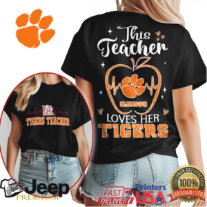 Clemson Tigers Official Teacher Appreciation Month Women's Shirt
