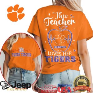 Clemson Tigers Official Teacher Appreciation Month Women's Shirt