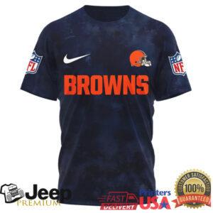 Cleveland Browns Official NFL Drummer 3D Shirt