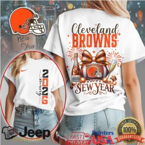 Cleveland Browns Official NFL New Year New Game 3D Shirt