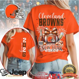 Cleveland Browns Official NFL New Year New Game 3D Shirt