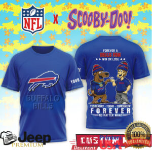 Custom Buffalo Bills x Scooby Doo Forever A Fan Apparel T Shirt Custom Buffalo Bills x Scooby Doo Forever A Fan Apparel T Shirt