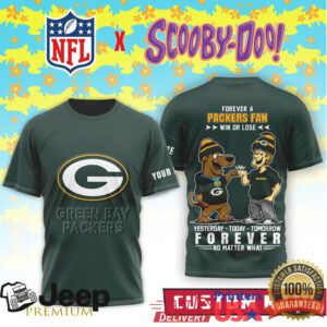 Custom Green Bay Packers Scooby Doo & Shaggy Win Or Lose Shirt Custom Green Bay Packers Scooby Doo & Shaggy Win Or Lose Shirt