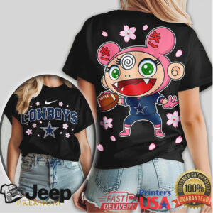 Dallas Cowboys Murakami Anime Kawaii Sakura Tshirt Dallas Cowboys Murakami Anime Kawaii Sakura Tshirt
