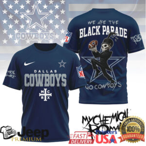 Dallas Cowboys My Chemical Romance Black Parade T Shirt Dallas Cowboys My Chemical Romance Black Parade T Shirt