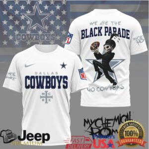 Dallas Cowboys My Chemical Romance Black Parade T Shirt