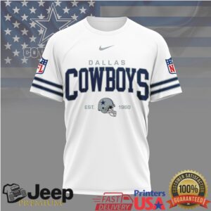 Dallas Cowboys Official NFL Heritage 3D Shirt