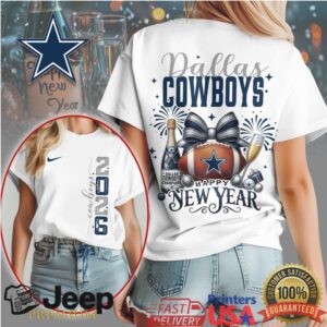 Dallas Cowboys Official NFL New Year New Game 3D Shirt