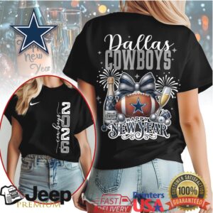Dallas Cowboys Official NFL New Year New Game 3D Shirt