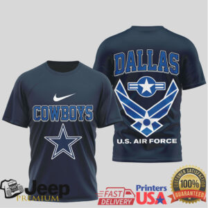 Dallas Cowboys Us Air Force Military Appreciation Navy Tshirt Dallas Cowboys Us Air Force Military Appreciation Navy Tshirt