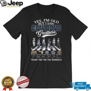 Dallas Cowboys Vintage Legends Super Bowl VI XXX Commemorative T Shirt