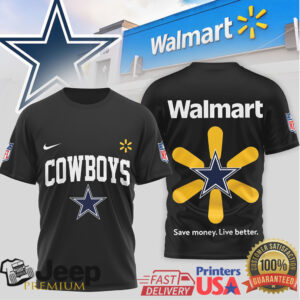Dallas Cowboys x Walmart “Save Money Live Better” Sport Jersey Tee Dallas Cowboys x Walmart “Save Money Live Better” Sport Jersey Tee