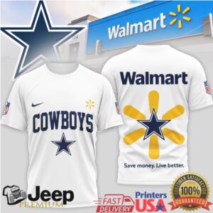 Dallas Cowboys x Walmart “Save Money Live Better” Sport Jersey Tee