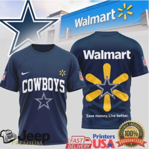 Dallas Cowboys x Walmart “Save Money Live Better” Sport Jersey Tee