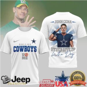 Dallas CowboysOfficial NFL John Cena Fan 3D Shirt