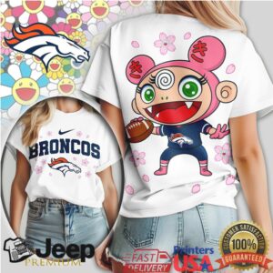 Denver Broncos Anime Mascot Sakura Tshirt Design