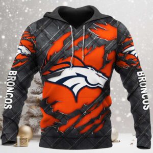 Denver Broncos Black Metal 2026 Official Hoodie