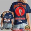 New England Patriots Native Blood Strength Heritage Graphic Shirt New England Patriots Native Blood Strength Heritage Graphic Shirt