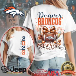 Denver Broncos Official NFL New Year New Game 3D Shirt