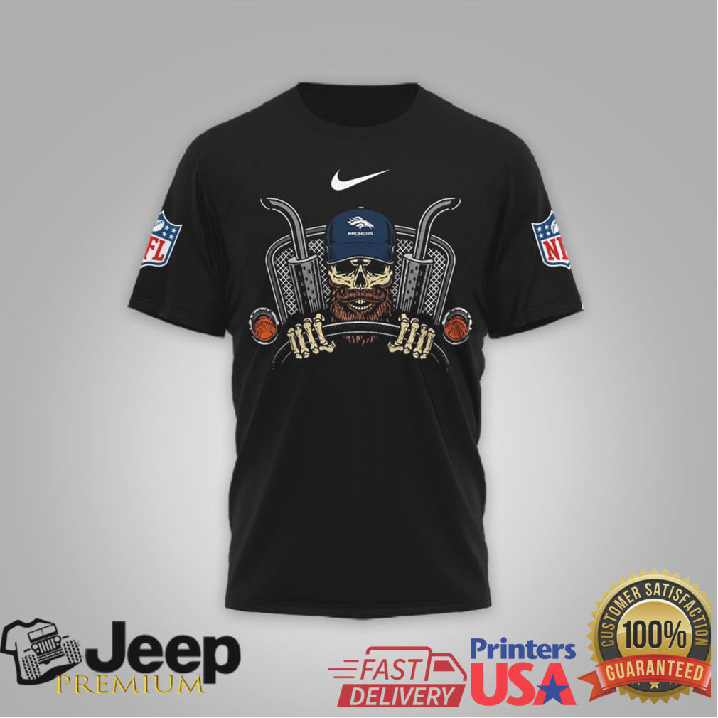 Denver Broncos Official NFL Truck Driver Burn The Midnight Oil 3D Shirt Denver Broncos Official NFL Truck Driver Burn The Midnight Oil 3D Shirt