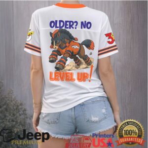 Denver Broncos Official Super Bowl x Pokemon 30th Anniversary V neck Baseball Jersey