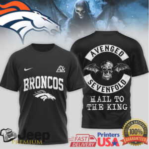Denver Broncos x Avenged Sevenfold Hail To The King T Shirt Denver Broncos x Avenged Sevenfold Hail To The King T Shirt
