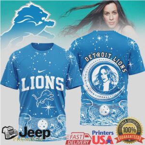 Detroit Lions Alanis Morissette Starry Night Tshirt Detroit Lions Alanis Morissette Starry Night Tshirt
