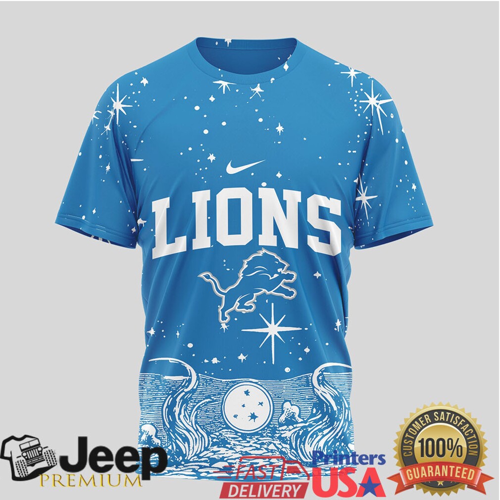Detroit Lions Alanis Morissette Starry Night Tshirt Detroit Lions Alanis Morissette Starry Night Tshirt