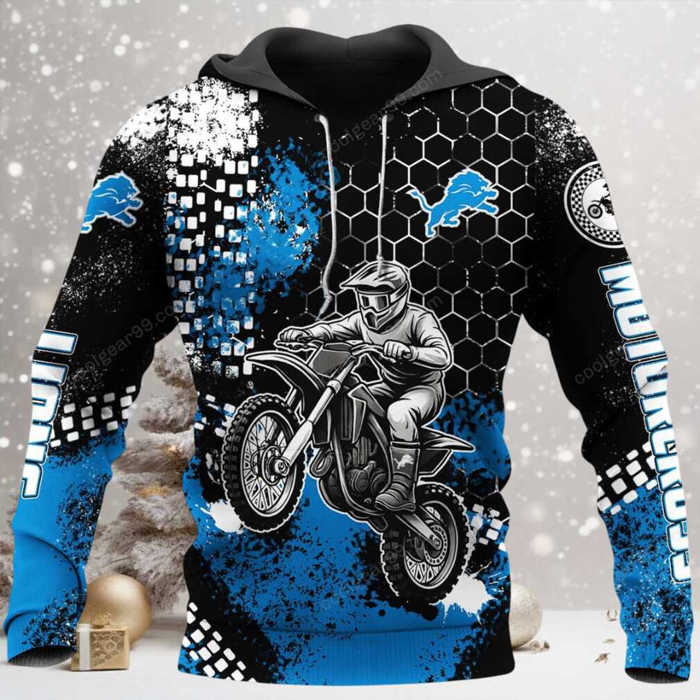 Detroit Lions Motorcross 2026 Official Hoodie Detroit Lions Motorcross 2026 Official Hoodie