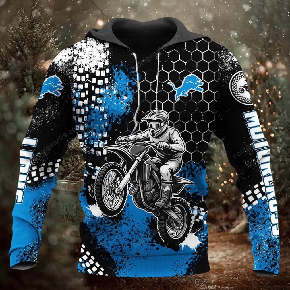 Detroit Lions Motorcross 2026 Official Hoodie Detroit Lions Motorcross 2026 Official Hoodie