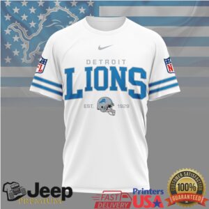 Detroit Lions Official NFL Heritage 3D Shirt