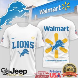 Detroit Lions x Walmart Spark Logo Concept Sportswear