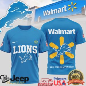 Detroit Lions x Walmart Spark Logo Concept Sportswear