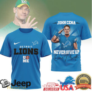 Detroit LionsOfficial NFL John Cena Fan 3D Shirt Detroit LionsOfficial NFL John Cena Fan 3D Shirt