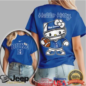 Duke Blue Devils Official NCAA Hello Kitty Women’s Shirt Duke Blue Devils Official NCAA Hello Kitty Women’s Shirt