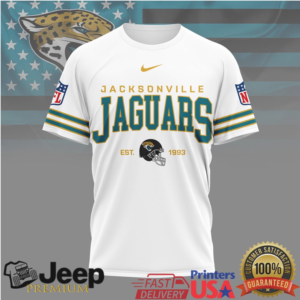 Jacksonville Jaguars Official NFL Heritage 3D Shirt Jacksonville Jaguars Official NFL Heritage 3D Shirt