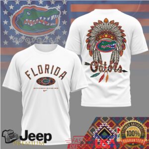 Florida Gators Official NCAA Native American Heritage Month 3D Shirt