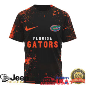 Florida Gators Official NCAA Skeleton Halloween 3D Shirt