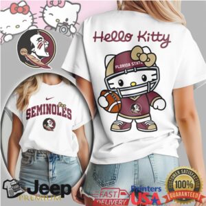 Florida State Seminoles Official NCAA Hello Kitty Women's Shirt