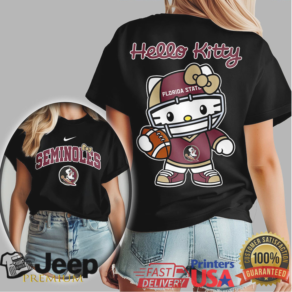 Florida State Seminoles Official NCAA Hello Kitty Women’s Shirt Florida State Seminoles Official NCAA Hello Kitty Women’s Shirt
