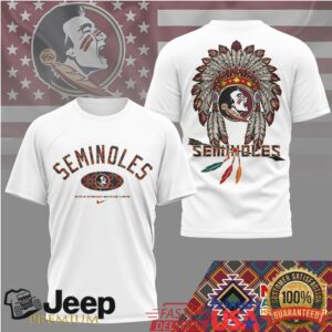 Florida State Seminoles Official NCAA Native American Heritage Month 3D Shirt