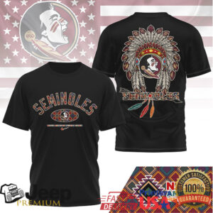 Florida State Seminoles Official NCAA Native American Heritage Month 3D Shirt
