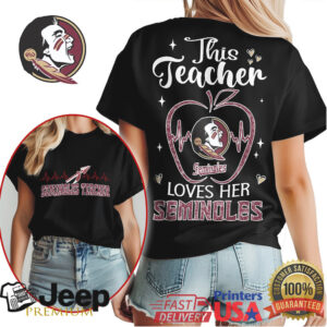Florida State Seminoles Official Teacher Appreciation Month Women's Shirt