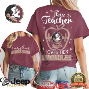 Florida State Seminoles Official Teacher Appreciation Month Women's Shirt