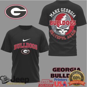 Georgia Bulldogs Official NCAA Grateful Game Day 3D Shirt