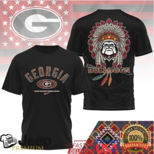 Georgia Bulldogs Official NCAA Native American Heritage Month 3D Shirt Georgia Bulldogs Official NCAA Native American Heritage Month 3D Shirt