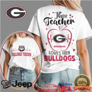 Georgia Bulldogs Official Teacher Appreciation Month Women’s Shirt Georgia Bulldogs Official Teacher Appreciation Month Women’s Shirt